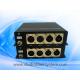 2CH Bidi balanced audio fiber converter with XLR interface for balanced audio over 1 SM/MM fiber