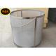 Silver 304 Fine Steel Wire Mesh , Beer Brewing Filter Basket Type 34x30cm