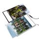 Ultra-Thin Glass LED Light Box 5.76W Power Consumption 80000hrs Life Span