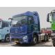 Tractor Unit Trucks Blue Color High Roof Cabin 480hp Shacman H6000 Prime Mover Fast Gearbox
