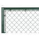 12 Feet Green PVC Chain Link Fence 45x45mm Diamand Hole