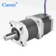 57*57*54mm NEMA 23 Planetary Gear Stepping Motor Dual Shaft 50/1 For Extrusion Machine