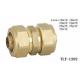 TLY-1202 1/2-2 Male aluminium pex pipe fitting brass nipple NPT copper fittng water oil gas mixer matel plumping joint