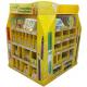 Stationery Cardboard Promotional Stands , Commercial Product Display Stand