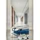 Automatic Door Type Hospital Bed Elevator Hairline Stainless Steel Elevator