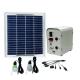5W solar power system for home lighting, outdoor charging, DC12V output and USB