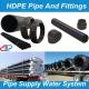 pe pipe fittigntube polyéthylène/hdpe rohr/pe hd rohre/tubo pead/hdpe pipe sizes/tube pehd