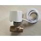 Brass Fan Coil Unit Valve Electric Thermal Valve For Air Conditioner And Heating System