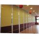 Folding Soundproof Conference Room Office Partition Walls With Flexible Hanging System