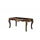 Royal Classic European Style Wooden Luxury 6 Seater Dining Table LF-1075