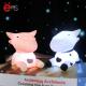 Eco PVC Soft LED Night Light Cow Shaped 9cm×7.5cm×10cm Size