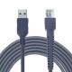 OEM Flexible Barcode Scanner USB Cable to RJ50 RJ45 CBA-U01-S07ZAR