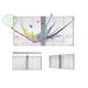 Easy installation G7.8125-15.625 Transparent mesh Led Display Glass with green power
