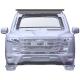 LC300 150*142*5 Flat Roof Rack Aluminum Alloy Exterior Accessories for 4X4 Vehicles