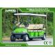 EXCAR 11 seater trojan battery Electric golf cart sightseeing car china mini bus