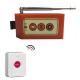 factory security system light and sound warning signal receiver with long range call button