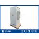 Outdoor Telecom Cabinet With Polyester Powder Coating And 20 Mm PEF Insulation