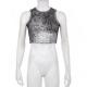OEM Gajie Sports Hot Silver Contrasting Casual Sleeveless Vest Spring And Summer
