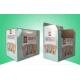 Biodegradable / Recycable Corrugated Cardboard Display Box For Pre - Filling Tincans