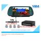 7inch bluetooth lcd car vehicle rear view rearview mirror monitor parking sensor