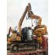 Construction Project 40T Pile Driver Attachment For Excavators