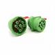 For Deutsch Green OBD2 Connector SAE J1939 9 Pin Split Cable Ul Approved