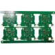 4 Layer Immersion Gold PCB 1.0MM Board Thickness Green Mask