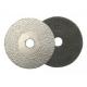 Vacuum Brazed Diamond Polishing Pads , Diamond Grinding Disc For Concrete Polishing