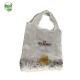 60 X 44CM Custom Printing Eco Friendly Accessories RPET 210T Shopping Bag White Color