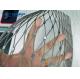 Uniform Opening Woven Wire Screen , Woven Metal Mesh Screen Excellent Permeability