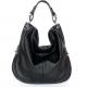 Women Style 100% Real Leather Vogue Lady Black Messenger Bag Handbag Shoulder Bag #2786