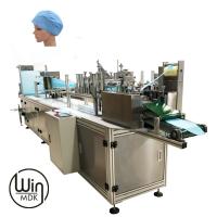 200pcs/Min Doctor Cap Making Machine , 8.5kw Clip Cap Making Machine
