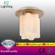 Flower shape glass shade Thailand imported OAK wood ceiling light made in Zhongshan China