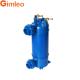 Chiller Heat Exchanger ETA3 Titanium Evaporator Energy Saving With 12.7mm Refrigerant