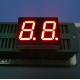 Multiplexed Dual Digit Seven Segment LED Display Dual Digit Wide Viewing Angle For Clock Indicator