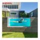 Modular Outdoor Pool Customized Shipping Container with Surfing and Lighting System