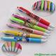 New design multi colored writing pen,CMYK printed writing pen