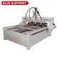 ELE 0809 multi head cnc woodworking router machine with YAKO driver with CE,ISO9001 for woodworking