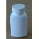 40ml HDPE Pharmaceutical Pill Bottles , Flat Medical Empty Tablet Bottles Aluminium Liner