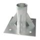 Electro-Planted Steel and Stainless Steel Floor Mount Base Plate at Affordable Prices