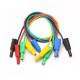 4mm Banana Plug Multimeter Test Leads 16A-30A With Silicone Jacket