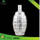 High-end grenade-shape Glass Bottle for Vodka or Whisky