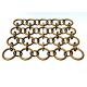 wall decoration Metal Ring Mesh with Round Wire For Decorative Ceiling 1.5m
