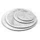 8 inch-18 inch perforated round aluminum pizza pan punched pizza tray baking tray