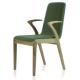 America style solid wood cafe arm chair furniture
