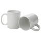 Best Quality White Wholesale Travel Ceramic Tea Mug, 330ml Thick Wall Sublimation Heat Coffee Porcelain Mug with Handle