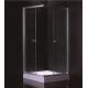 Hotel Transparent Glass Rectangular Shower Cabins ,Stand Up Shower Enclosure Low Tray