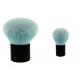 Round Shaped Nylon Hair Kabuki Makeup Brush Private Label Makeup Brushes Blue Color