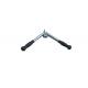 Indoor  Gym Workout Accessories , Wide Grip Lat Pulldown Bar Triceps Press Down Training