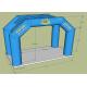23 Feet  Green Oxford Fabric Inflatable Entrance Arch For Water Park Entrance